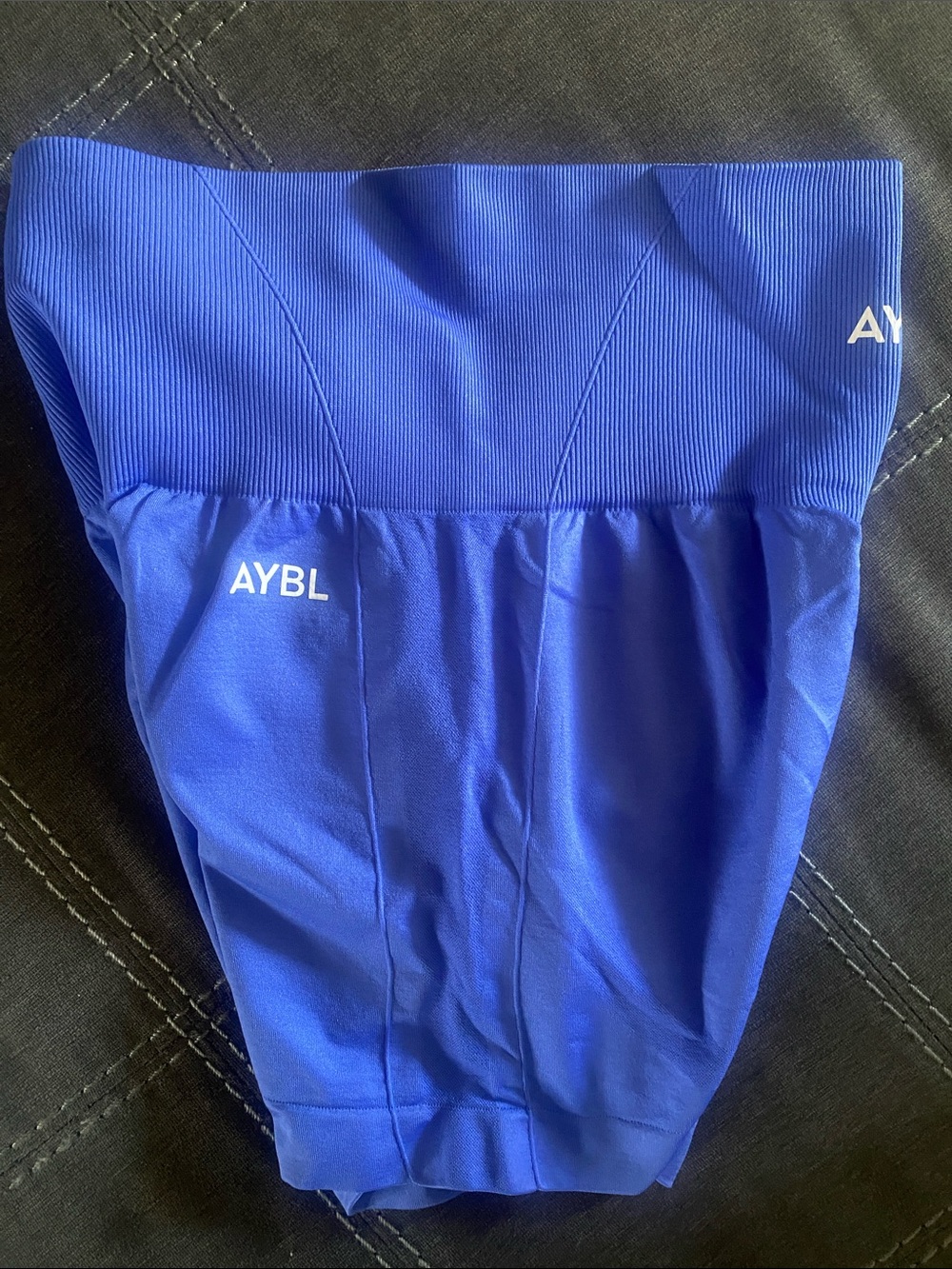 AYBL high waist shorts in Royal Blue size small - Picture 5 of 5